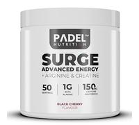 Energy Supplement for Padel Tennis - 50 Servings | Pre-Match Fuel for Tennis Players with Creatine, Caffeine & Arginine | Explosive Energy, Muscle Endurance & Mental Focus by Padel Nutrition