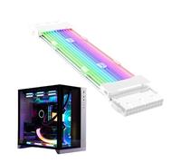 Energy Supply Cable, Cable Motherboard, Atx 24-Pin Argb Extension, Psu Color Mode Synchronized, Rgb Lighting For Wire Pc Builds, Kit, Comb Ensures, 26.5cm