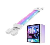 Energy Supply Cable, Cable Motherboard, Atx 24-Pin Argb Extension, Psu Color Mode Synchronized, Rgb Lighting For Wire Pc Builds, Kit, Comb Ensures, 26.5cm