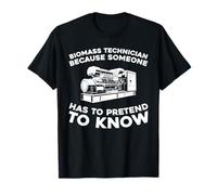 Energy Sustainability Conversion - Biomass Technician T-Shirt