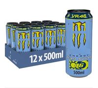 Energy Zero Sugar VR46 Drink, 500ml, Pack of 12, Cola Flavour