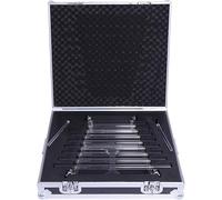 ENERGYSOUND 432 Hz Crystal Singing Bowl Harp with 8 Notes (C D E F G A B C) - Includes Free Aluminum Alloy Storage Box for Healing, Meditation & Relaxation