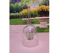 ENERGYSOUND Handle Cosmic F Heart Chakra Clear Quartz Crystal Singing Bowl 6 inch(15 cm)