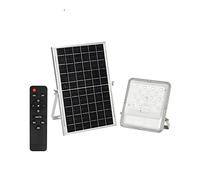 ENERJ 300W Solar Battery Powered LED Floodlights with Solar Panel with Remote