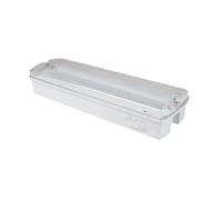 ENERJ 3W LED Emergency Bulkhead Fitting Maintained or Non-Maintained Exit Sign Light IP65 Waterproof