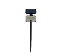 ENERJ 8W Solar LED Floodlight, Outdoor Security Lights with PIR Motion Sensor IP65 Waterproof 6000K Daylight White Solar LED Floodlights for Entrance, Garden, Garage