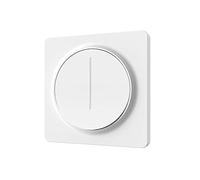 Enerj Enej Wifi Dimmer 1 Gang, Smart Dimmable Switch For Led Lights That Compatible With Alexa For Dimming Lights & Bulbs, White