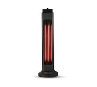 ENERJ Portable Infrared Heater, 600W & 1200W Dual Mode Infrared Heater with Carbon Heating Element, Heater for Home Low Energy