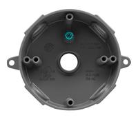 ENERLITES 4” Diameter Round Weatherproof Outlet Box with Five 1/2-in Threaded Outlets, Round Outdoor Electrical Box, 5 Holes 0.50” Each, 2-Gang, 5.4” Height x 4.05” Length x 1.57” Depth, EN4550