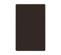 ENERLITES Screwless Blank Wall Plate, Child Safe Blank Device Outlet Cover, Standard Size, 1-Gang 4.68" x 2.93", Polycarbonate Thermoplastic, UL Listed, SI8801-BR, Glossy, Brown