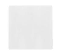 ENERLITES Screwless Double Blank Wall Plate, Child Safe Two Gang Blank Device Outlet Cover, Standard Size, 2-Gang 4.68" x 4.73", Polycarbonate Thermoplastic, UL Listed, SI8802-W, Glossy, White