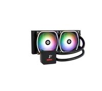 ENERMAX AQUAFUSION II ELC-AQFS240-SQA Processor ARGB AIO 240 mm | Dual Chamber | TDP 350W+ | Intel LGA 1851/1700/115x/2066 | AMD AM5/AM4 | Digital Display | 2 x SquA RGB ADV 1200 Fans PWM