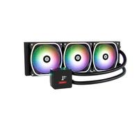 ENERMAX Aquafusion II ELC-AQFS360-SQA ARGB AIO 360mm Dual Chamber TDP 370W+ Intel LGA 1851/1700/115x/2066 AMD AM5/AM4 Digital Display 3 x SquA RGB ADV 120 PWM Fans