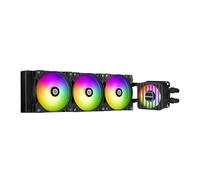 ENERMAX LIQMAXFLO 360mm A-RGB AIO CPU Liquid Cooler - High Performance Pump up to 3000RPM, 38mm Thick Radiator, 60mm VRM Fan, Pressure-Optimized Silent 120mm FDB PWM Fan, Intel LGA1700/AMD AM5 Ready