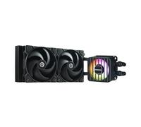 ENERMAX LIQMAXFLO SR 240mm A-RGB AIO CPU Liquid Cooler- High-Performance Pump up to 3000RPM, 60mm VRM Fan, Pressure-Optimized Silent 120mm FDB PWM Fan, Intel LGA1700/AMD AM5 Ready