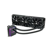 ENERMAX LIQTECH TR4 II 360 ARGB AIO CPU Liquid Cooler, AMD Threadripper sTRX4/TR4/SP3, TR5, sTR5/sTRX5/sWRX9, SP6 Socket, Intel LGA4677, Dual Chamber Pump, 5V 3-PIN ARGB, 500W+ TDP, ELC-LTTRTO360-TBP