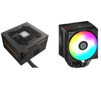 ENERMAX MARBLEBRON II 650 Watt Modular 3.1 ATX Gaming Power Supply 80PLUS Bronze & ETS-T41D-ARGB CPU Cooler Digital Status Display Bundle; EMB650-T41D-ARGB