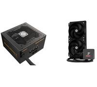 ENERMAX MARBLEBRON II 850 Watt Modular 3.1 ATX Gaming Power Supply 80PLUS Bronze & LIQMAX IV 240 mm CPU Water Cooling with Digital Display Bundle; EMB850-LMIV240