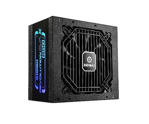 ENERMAX REVOLUTION D.F. X 850W Full Modular ARGB Power Supply 140mm - ATX 3.0 & PCIe 5.0 Compliant - ARGB Side Panel - 600W 12VHPWR Cable - 80 Plus Gold - Cybenetics Platinum - 100% Jap Capacitors