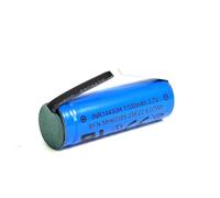 Enerpower Li-Ion Replacement Battery 3.6 V 1100 mAh Li-Ion with Soldering Tags U Shape Dimensions 14.2 x 43 mm as Replacement for Electric Toothbrushes, Razors, Small Electric Tools etc. (UL Certified