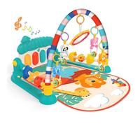 eners Children's game mat, music activity center, piano fitness mat, floor gym, baby play for infants on their bellies, and newborn baby