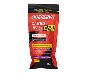 Enervit C2:1 Pro Carbo Jelly, Tropical Fruits, 50 Grams Sachet (Pack of 1)