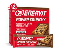 Enervit Power Crunchy Energy Bar (Choco Drops, 12 x 40g)