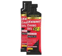 Enervit Sport Carbo Gel C2:1PRO Energy Gel - 2 x 60 ml - Cola with caffeine