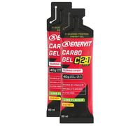 Enervit Sport Carbo Gel C2:1PRO Energy Gel - 2 x 60 ml - Lime