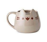 Enesco 6002676 Name is Mud “Pusheen” Sculpted Mug, Stoneware, Multicolor
