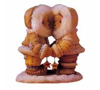 Enesco Cherished Teddies: Norbit and Nyla Eskimos - Friendship Plush Figurines for Kids