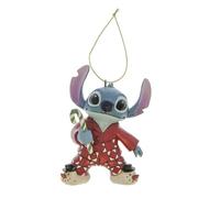 Enesco Decorazione per albero di natale, Stich in pigiama "Jim Shore" H9 cm