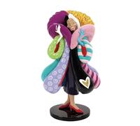 Enesco Disney Britto 101 Dalmatians Cruella de Vil Grinning Figurine, 8.35 Inch, Multicolor