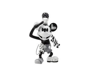 Enesco Disney BRITTO Steamboat Willie with Hand Up Pose Figurine, 9.75 Inch, Multicolor