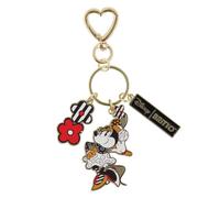 Enesco Disney by Britto Midas Minnie Mouse Posing Keychain, 5.5 Inch, Multicolor, Multicolor, 5.5 Inches
