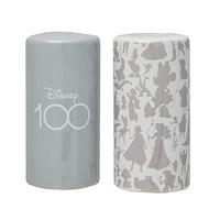 Enesco Disney Ceramics 100th Anniversary Silhouettes Salt and Pepper Shaker Set, 3.5 Inch, Multicolor