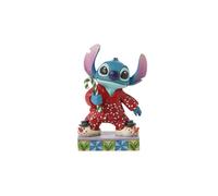 Enesco Disney Christmas Morning (Holday Stitch Personality Pose Figurine) (12cm)