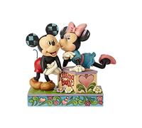 Enesco - Disney Kissing Booth (Mickey Mouse & Minnie Mouse Figurine)