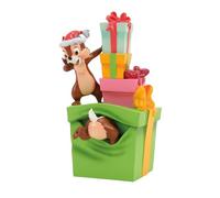 Enesco Disney Showcase Chip and Dale Figurine, 6 Inch, Multicolor
