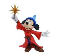 Enesco Disney Showcase Fantasia Sorcerer Mickey Holding Star 85th Anniversary Figurine, 10 Inch, Multicolor