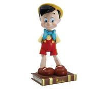 Enesco Disney Showcase Pinocchio Standing on Storybook 85th Anniversary Figurine, 9 Inch, Multicolor