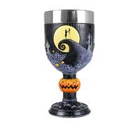 Enesco Disney Showcase The Nightmare Before Christmas Hill Scene Decorative Chalice Goblet, 7.09 Inch, Multicolor