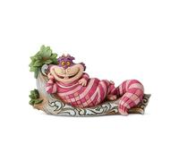 Enesco Disney Traditions by Jim Shore Alice in Wonderland Cheshire Cat on Tree Figurine, 2.72 Inch, Multicolor