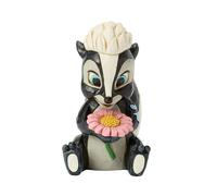 Enesco Disney Traditions by Jim Shore Bambi Flower The Skunk Miniature Figure, 9 cm, Multi-Colour