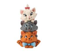 Enesco Disney Traditions by Jim Shore The Aristocats Stacked Miniature Figurine, 3.75 Inch, Multicolor