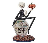 Enesco Disney Traditions Jack On Gravestone Figurine