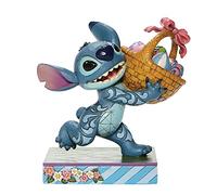 Enesco Disney Traditions Lilo and Stitch 'Bizarre Bunny' Figurine,Blue,Height 14.5 cm, Width 9.5 cm, Depth 14 cm
