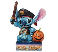 Enesco Disney Traditions Pirate Stitch Figurine Brown 6008987, 6.2 Inch