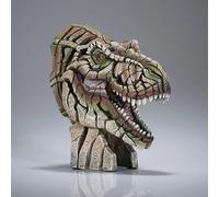 Enesco Edge Sculpture Tyrannosaurus T-Rex Dinosaur Bust Miniature Figurine, 5.71 Inch, Multicolor
