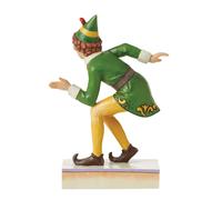 Enesco Elf by Jim Shore Smiling is my Favourite (Buddy in Crouching Pose Figurine) (14.5cm)